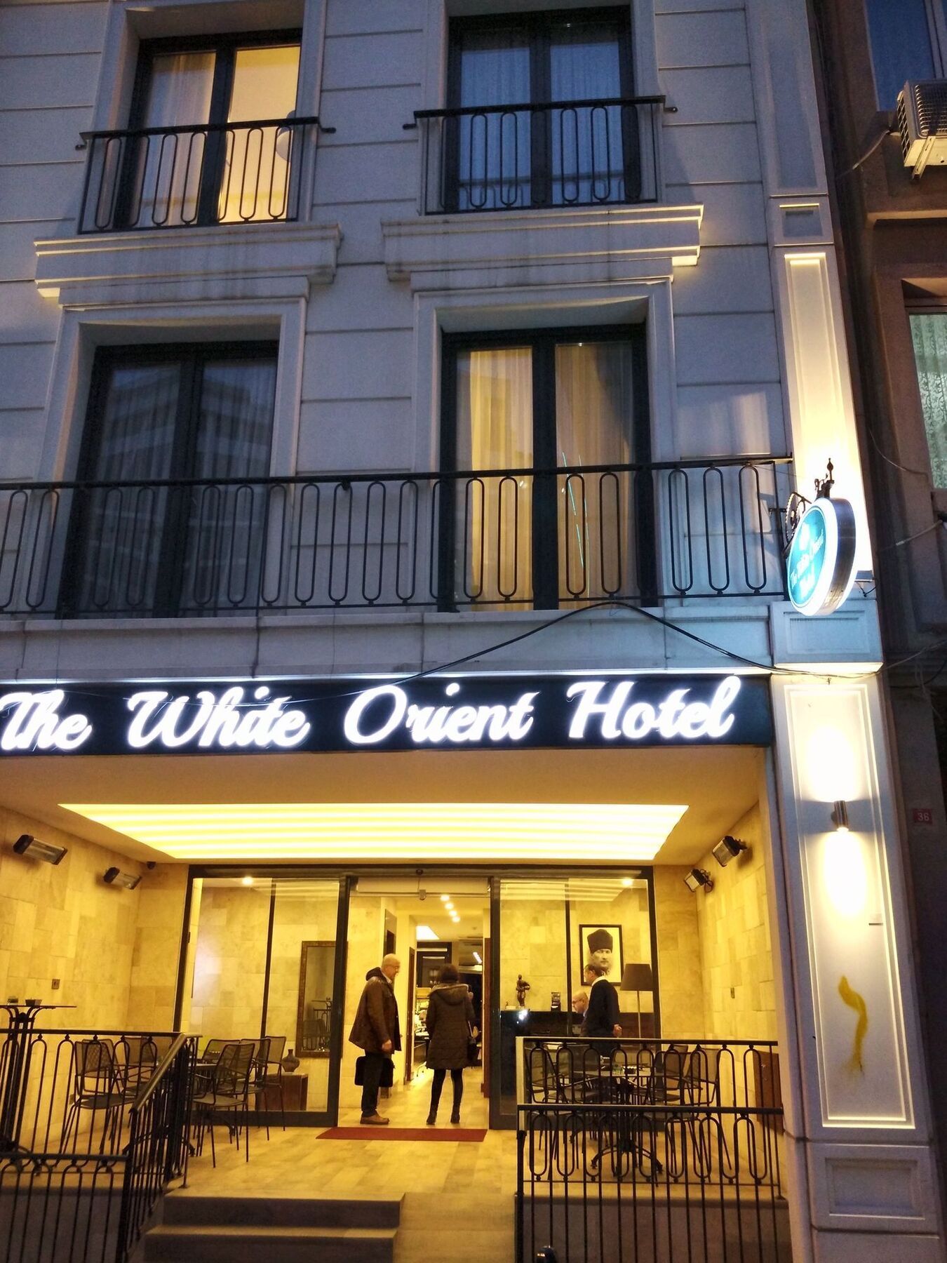 The White Orient Hotel Istambul Exterior foto